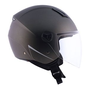 CAPACETE NORISK ORION MONOCOLOR CINZA FOSCO
