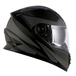 CAPACETE NORISK SOUL RIDIC  PRETO FOSCO
