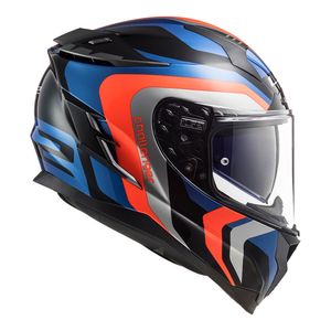 CAPACETE LS2 CHALLENGER GALACTIC AZUL