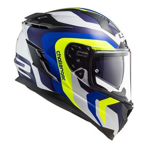 CAPACETE LS2 CHALLENGER GALACTIC BRANCO