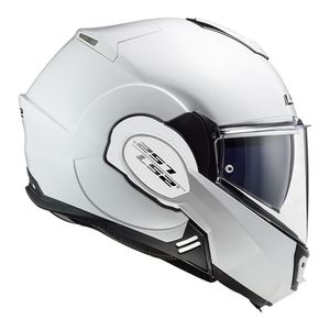 CAPACETE LS2 VALIANT MONOCOLOR BRANCO