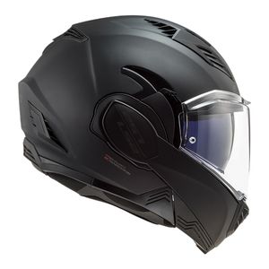CAPACETE LS2 VALIANT II NOIR PRETO FOSCO