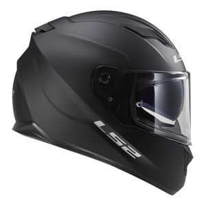 CAPACETE LS2 STREAM MONOCOLOR PRETO FOSCO