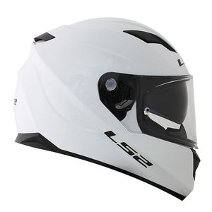 CAPACETE LS2 STREAM MONOCOLOR BRANCO