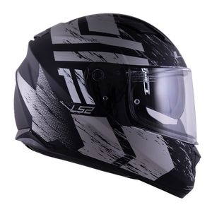 CAPACETE LS2 STREAM HUNTER CINZA