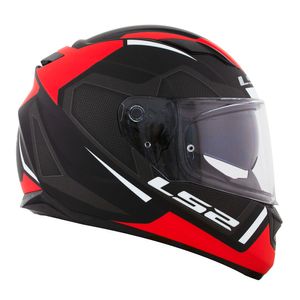 CAPACETE LS2 STREAM EDGE VERMELHO