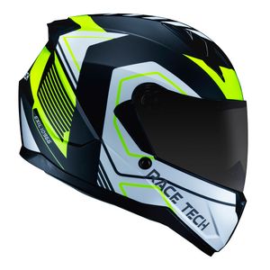 CAPACETE RACE TECH SECTOR EXILIO BRANCO
