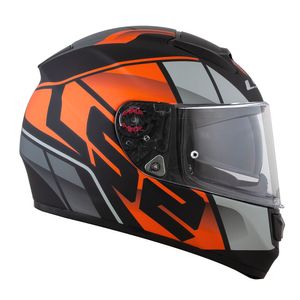 CAPACETE LS2 VECTOR FT2 KRIPTON LARANJA