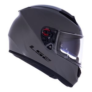 CAPACETE LS2 VECTOR MONOCOLOR NARDO CINZA